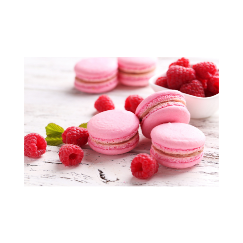 Raspberry Macaron